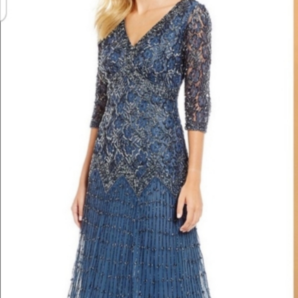 Pisarro Nights | Women's Beaded & Sequin Gown